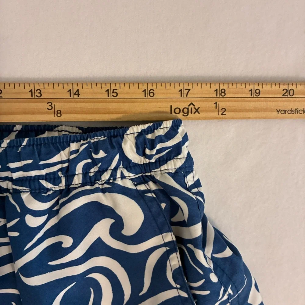 Vineyards Vines Swim Trunks‎ Mens L Elastic Waist Lined Geometric Beach Travel